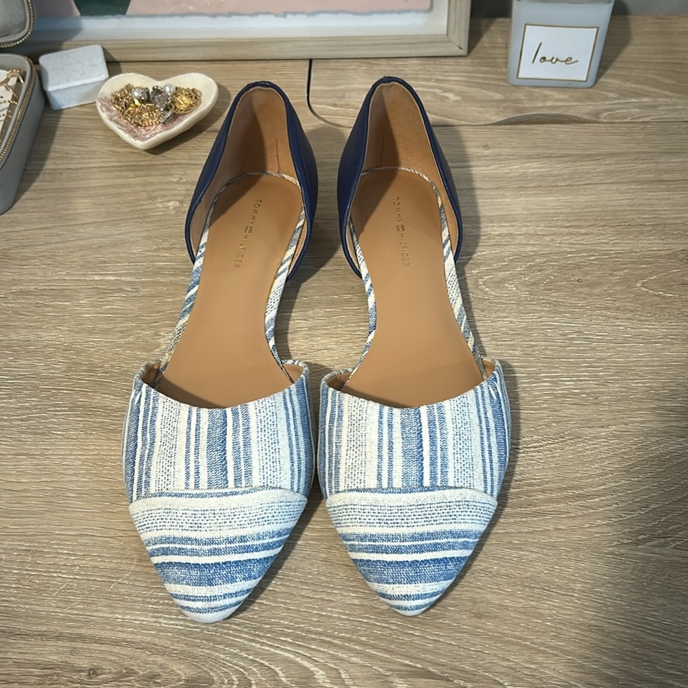 Tommy Hilfiger D’Orsay Flats.